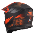 LS2 OF606 DRIFTER GAS GREY ORANGE-06 XXL