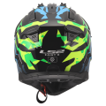 LS2 MX708 FAST II GROTESK BLUE PINK GREEN-06 L