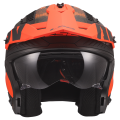 LS2 OF606 DRIFTER GAS GREY ORANGE-06 XXL