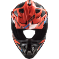 LS2 MX700 SUBVERTER STOMP FLUO ORANGE BLACK-06 L