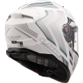 LS2 FF811 VECTOR II ALIZER M.WHITE SILVER-06 L