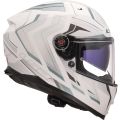 LS2 FF811 VECTOR II ALIZER M.WHITE SILVER-06 L
