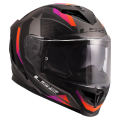 LS2 FF818 STORM III SPORTY GREY PURPLE M