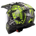 LS2 MX702 PIONEER II RANGI H-VIS YELLOW-06 XS