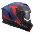 LS2 FF818 STORM III DYNAMO BLUE RED XXL