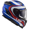 LS2 FF327 CHALLENGER FUSION BLUE RED