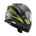 LS2 FF800 STORM NERVE MATT BLACK H-V YELLOW