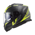 LS2 FF800 STORM NERVE MATT BLACK H-V YELLOW