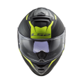 LS2 FF800 STORM NERVE MATT BLACK H-V YELLOW