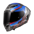 LS2 FF807 DRAGON TRAX BLUE RED