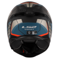 LS2 FF808 STREAM II ROAD M.BLACK BLUE-06 3XL
