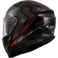 LS2 FF811 VECTOR II ALIZER BLACK RED-06