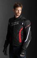 LS2 GATE MAN JACKET BLACK RED
