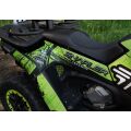 GRAPHIC STICKER KIT for Segway Snarler AT6-L green neon