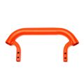 Red rear armrest assembly
