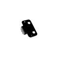 License plate lamp mounting plate