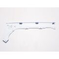 RH Lower Front Mudguards，White