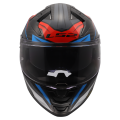 LS2 FF811 VECTOR II C SAVAGE WHITE BLUE RED-06