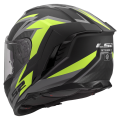 LS2 FF818 STORM III DYNAMO BLACK H-V YELLOW