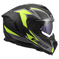 LS2 FF818 STORM III DYNAMO BLACK H-V YELLOW