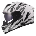 LS2 FF818 STORM III KAOS WHITE GREY