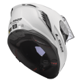LS2 FF818 STORM III SOLID GLOSS WHITE