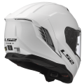 LS2 FF818 STORM III SOLID GLOSS WHITE
