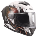 LS2 FF820 RAPID III BOHO WHITE BLACK PINK