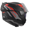 LS2 FF910 ADVANT II GLIDE BLACK GREY RED