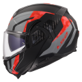 LS2 FF910 ADVANT II GLIDE BLACK GREY RED