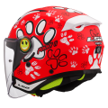 LS2 OF622 FUNNY II PAWS RED