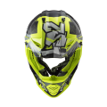 LS2 MX437 FAST EVO MINI II CRUSHER BLACK YELLOW-06
