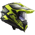 LS2 MX701 EXPLORER ALTER MATT BLACK H-V YELLOW