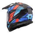 LS2 MX702 PIONEER II BLOCK BLACK RED BLUE-06