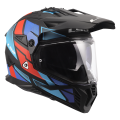 LS2 MX702 PIONEER II BLOCK BLACK RED BLUE-06