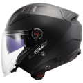 LS2 OF603 INFINITY II SOLID MATT BLACK-06 3XL