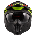 LS2 OF606 DRIFTER DEVOR M.BLACK H-V YELLOW-06 S