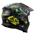 LS2 OF606 DRIFTER RAYZ BLACK BLUE-06