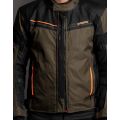 LS2 SHADOW MAN JACKET KHAKI BLACK H-V ORANGE