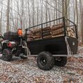 SHARK WOOD 550-G2, vozík za čtyřkolku, černý