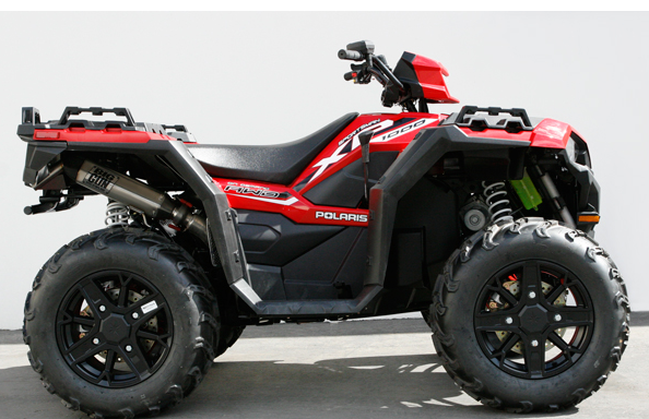 BIG GUN Polaris Sportsman 850/XP 1000 (2017-23) EXO Stainless Slip On