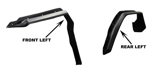 Kimpex Overfender Set Can-Am Outlander and Outlander MAX 500, 570, 650, 800, 850, 1000, 1000R