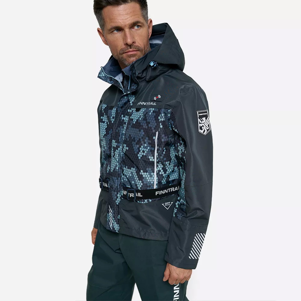 Finntrail Jacket Mudway CamoGrey