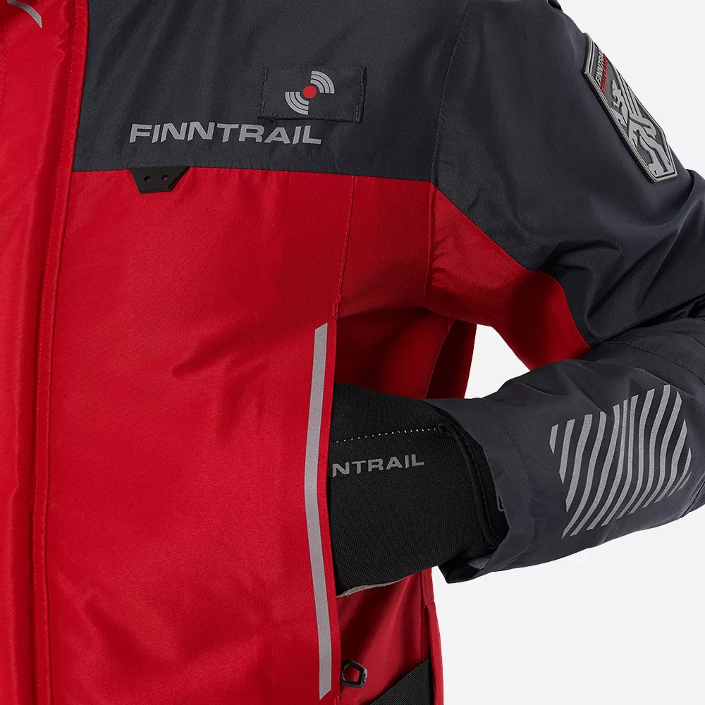 Finntrail Jacket Mudway Red S