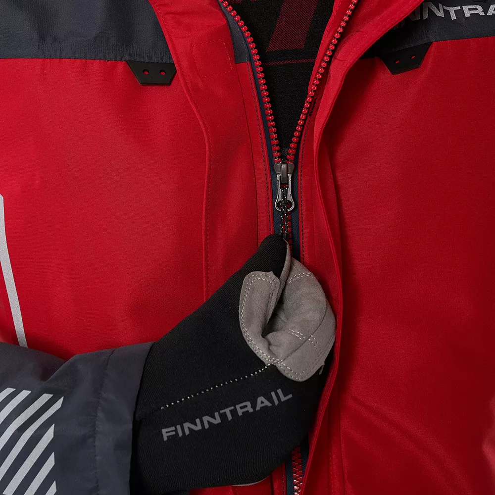 Finntrail Jacket Mudway Red S