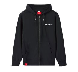 Segway Black zipper hoodie