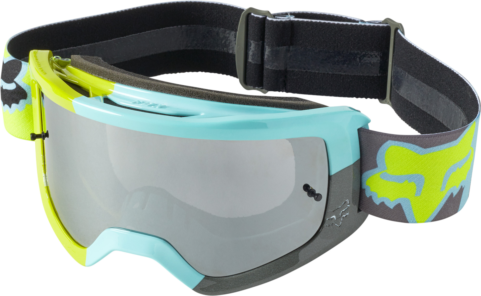 FOX Main Trice Goggle - Spark - OS, Teal MX
