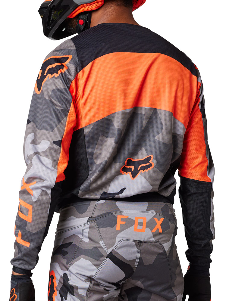 FOX 180 Bnkr Jersey  - 2XL, Grey Camo MX23