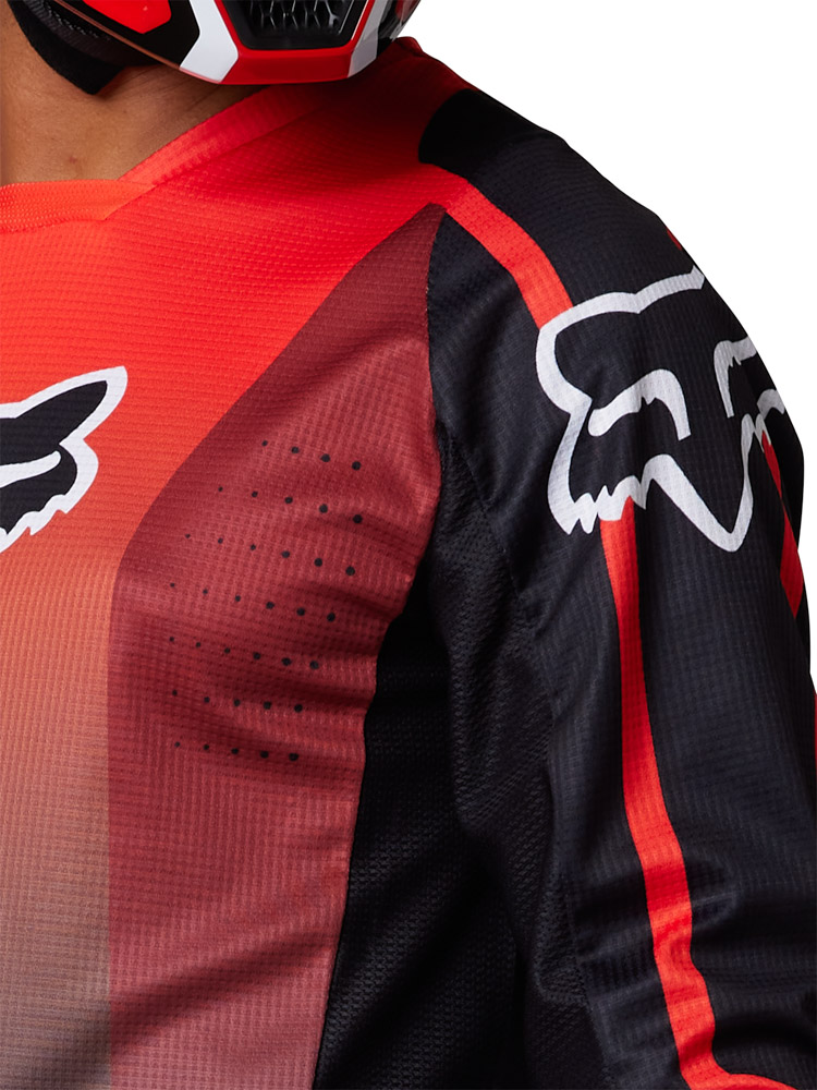 FOX 180 Leed Jersey  - S, Fluo RED MX23