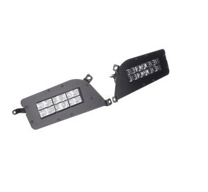 SHARK LED Headlights for Polaris ATV, UTV with Backlight, 2pcs